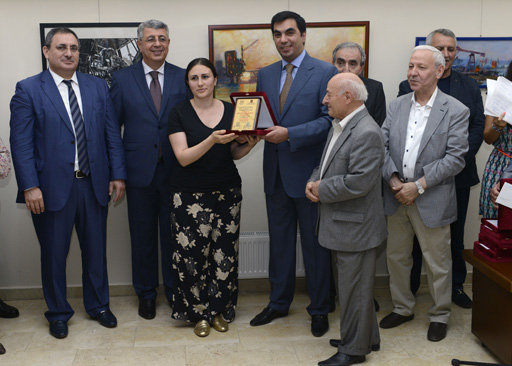 "Neft Azərbaycanın sərvətidir" müsabiqəsinin qalibləri müka­fat­lan­­dırıldı - FOTO