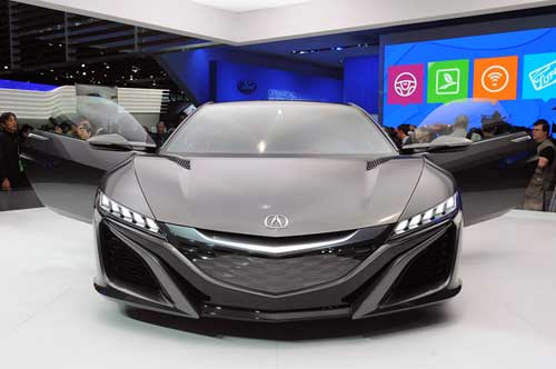 Acura NSX Concept II: nəfəs alan qüvvə - FOTO