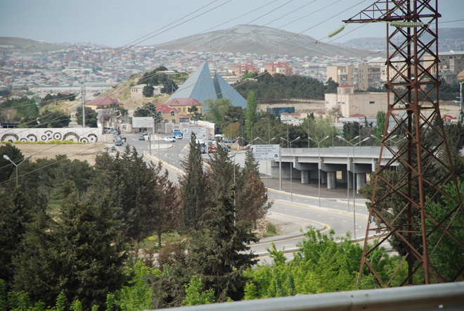 "Bakı Dairəvi-1" avtomobil yoluna çıxan yeni körpü və yol istifadəyə tam hazırdır - FOTO