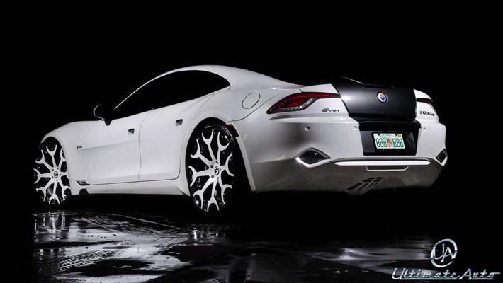 Fisker Karma bəzəndi - FOTO