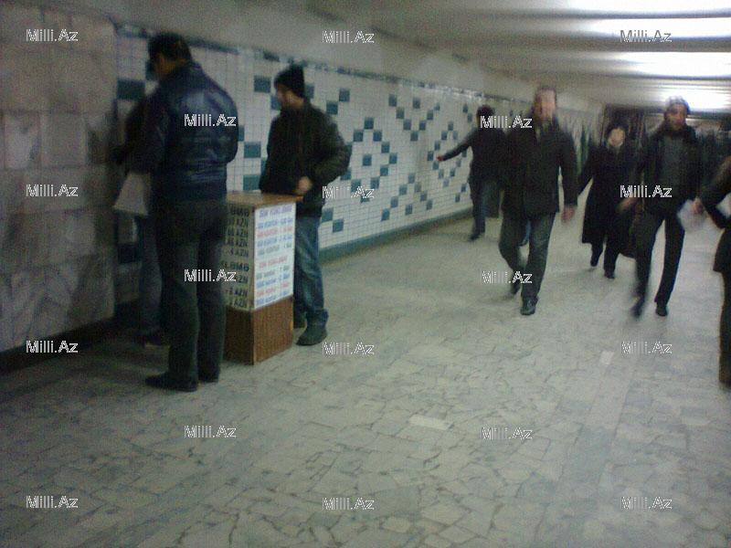 "Memar Əcəmi" stansiyasında yeni metro xəttinə keçid açılır - FOTO