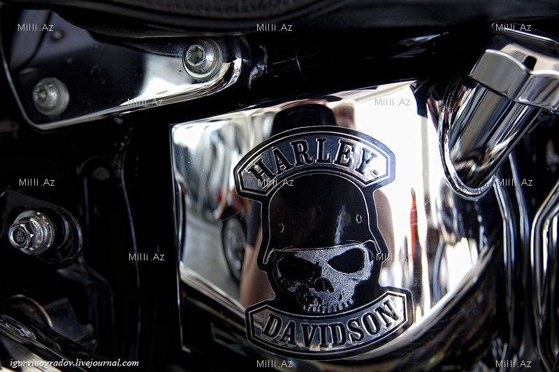 "Harley-Davidson" arzusu - FOTO