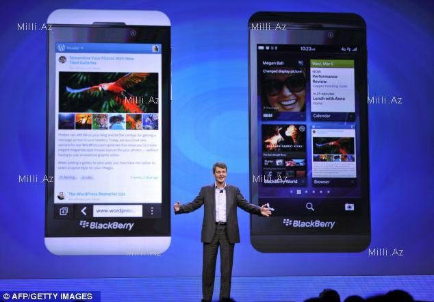 BlackBerry yeni smartfonlarını təqdim etdi - FOTO - VİDEO