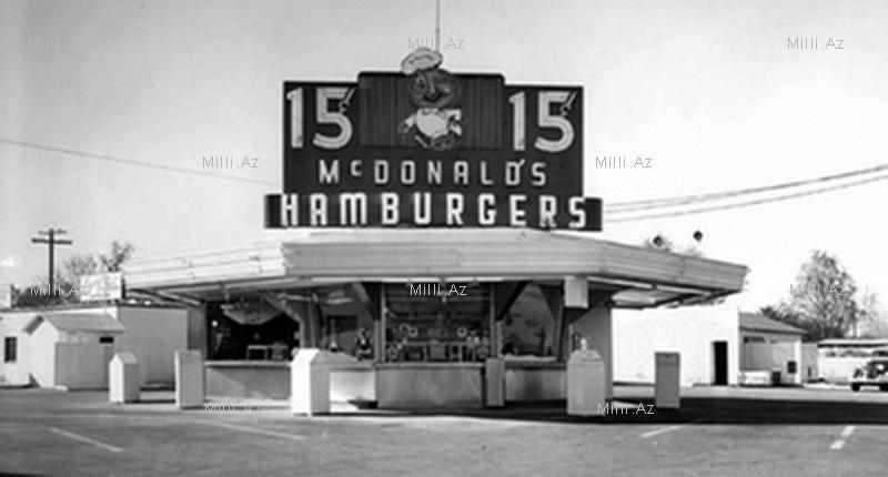 İlk McDonalds - FOTOSESSİYA
