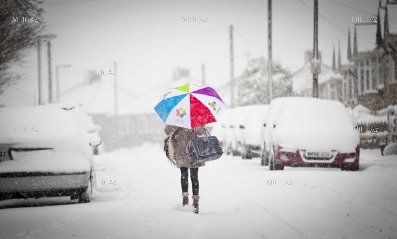 Dumanlı Albionu qar vurub - VİDEO - FOTOSESSİYA