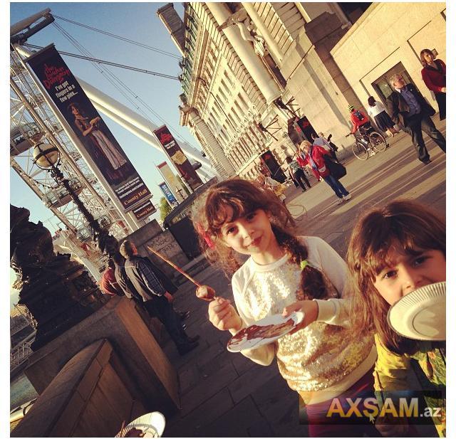 Nigar Camalın qızlarının şəkilləri yayıldı - FOTO