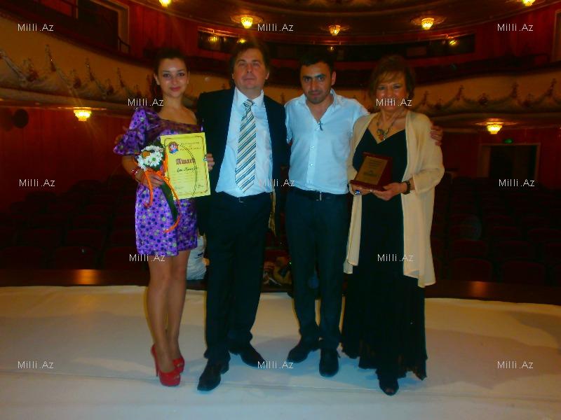 Azərbaycanlı müğənni beynəlxalq festivalda - FOTO