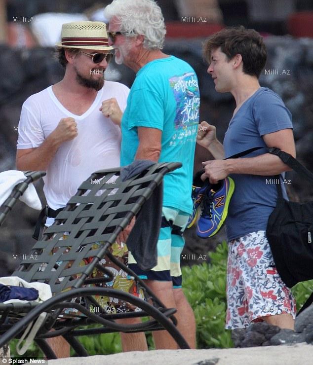 Nə gündəsən, Leonardo Di Kaprio... - FOTO