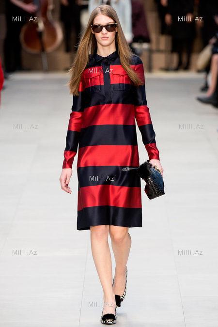 Yırtıcılıq və romantika: Burberry-nin yeni kolleksiyası - FOTO