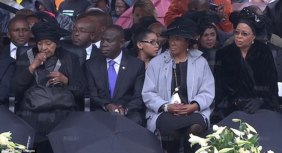 Dünya Nelson Mandela ilə vidalaşır - YENİLƏNİB - FOTO