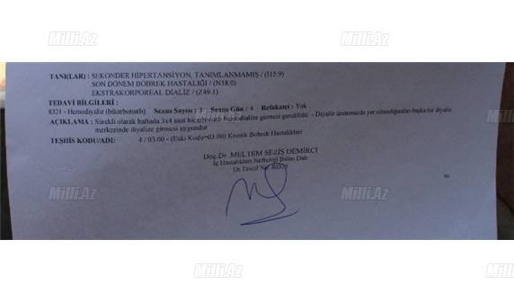 Məhbusdan QİÇS xəstəsinə: "Mənə ərə gələrsən?" - FOTO