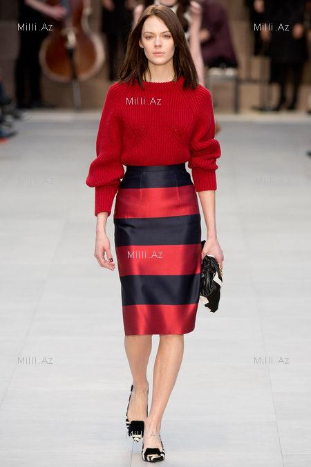 Yırtıcılıq və romantika: Burberry-nin yeni kolleksiyası - FOTO