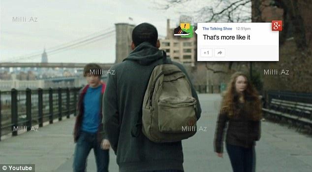 Google danışan krossovkalar hazırladı - VİDEO - FOTO