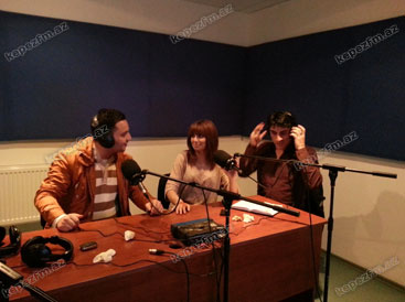 Müğənni Ayaz Qasımov Kəpəz FM-in qonağı olub - FOTO