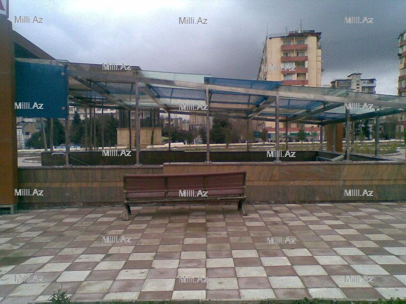 "Azadlıq prospekti" metrosunun çıxışı niyə "soyunduruldu"? - FOTO - YENİLƏNİB