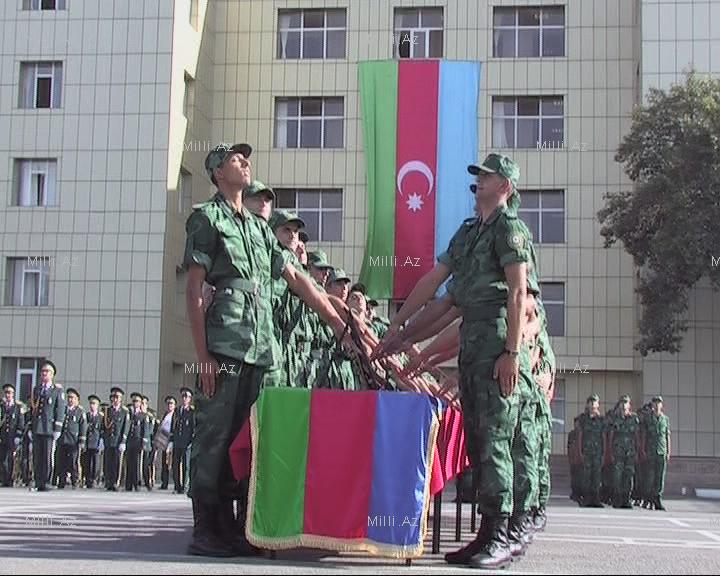 Cəlilabad rayonu Göytəpə sərhəd dəstəsində hərbi andiçmə keçirildi - FOTO