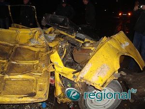 Azərbaycanda dəhşətli qəza: 2 ölü, 3 yaralı - YENİLƏNİB - FOTO