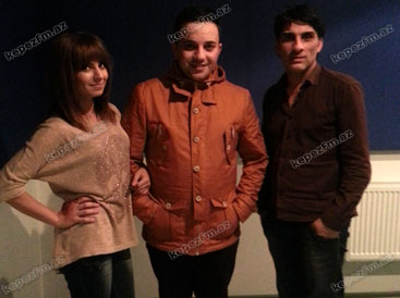 Müğənni Ayaz Qasımov Kəpəz FM-in qonağı olub - FOTO