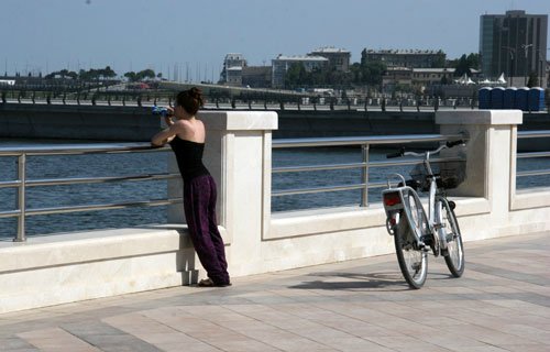 Yeni Bakı bulvarı - FOTOSESSİYA