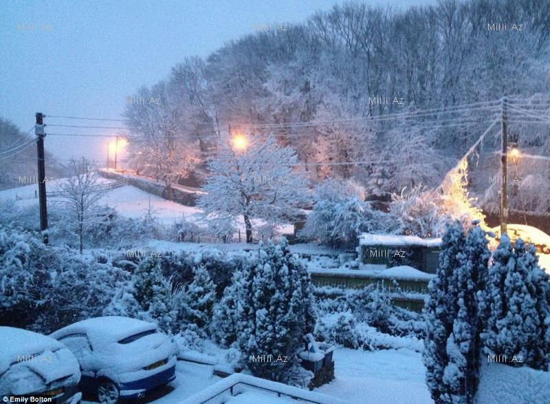 Dumanlı Albionu qar vurub - VİDEO - FOTOSESSİYA
