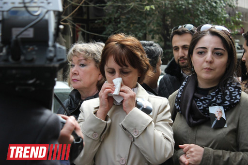 Xalq artisti Nodar Şaşıqoğlu II Fəxri xiyabanda dəfn olundu - YENİLƏNİB - FOTO