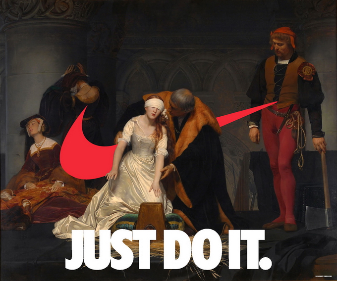 Nike və rəngkarlıq - FOTO