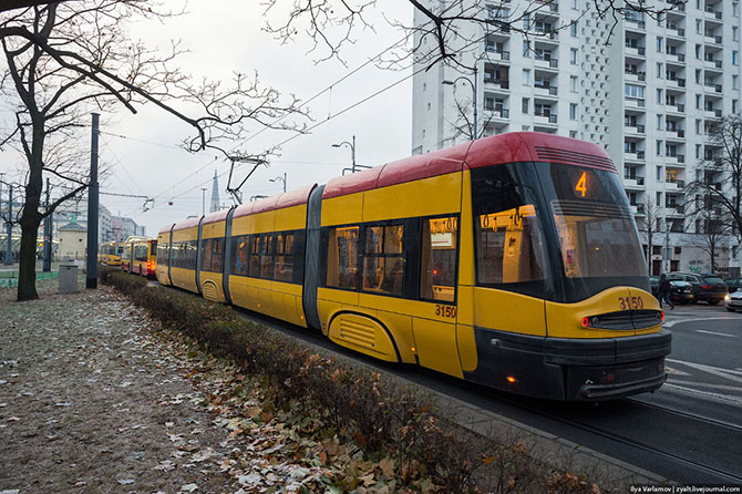Varşava tramvayı - FOTOSESSİYA