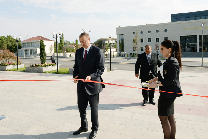 Prezident İlham Əliyev: "Azərbaycan öz sürətli inkişaf dövrünü yaşayır və ölkədə böyük quruculuq işləri aparılır" - YENİLƏNİB - FOTO