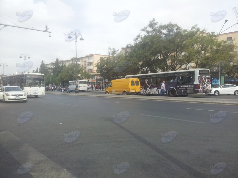 Bakıda özbaşına avtobus marşrutları - SİYAHI - FOTO
