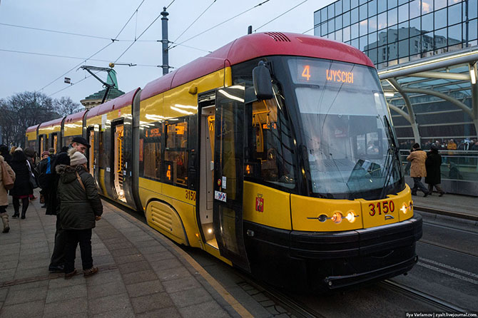 Varşava tramvayı - FOTOSESSİYA