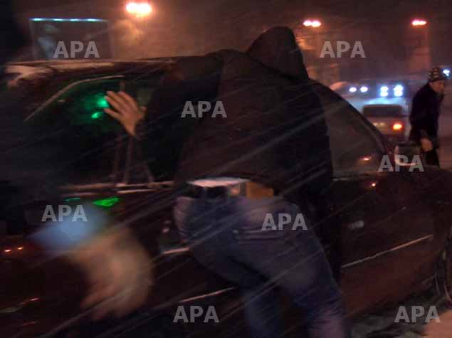 Bakıya yağan qar qəzaların sayını artırıb - YENİLƏNİB - FOTO