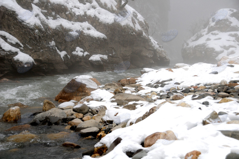 Azərbaycan dağlarının qış görüntüləri - FOTOSESSİYA