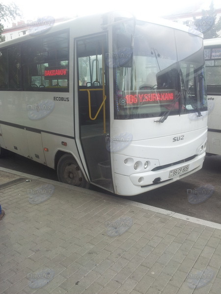 Bakıda özbaşına avtobus marşrutları - SİYAHI - FOTO