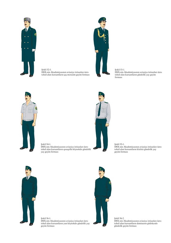 DSX-nin hərbi qulluqçularının hərbi geyim forması və fərqləndirmə nişanlarına dəyişikliklər edildi - FOTO