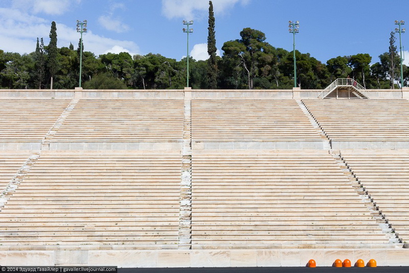 İlk Olimpiya oyunlarının keçirildiyi mərmər stadion - FOTOSESSİYA