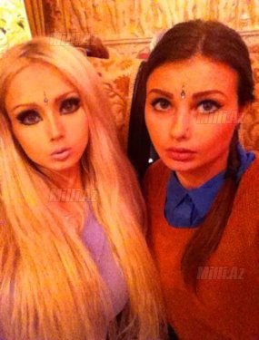 Barbiyə bənzəyən qadın: "Hava və işıqla qidalanıram" - FOTO