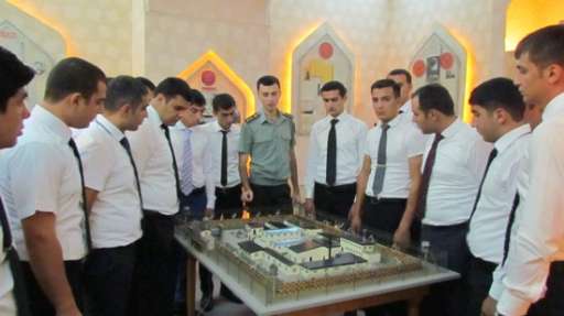 Mədət Quliyev Penitensiar Xidmətin yeni əməkdaşlarını qəbul etdi - FOTO