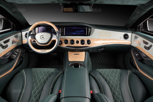 Zirehli, Quran ayəli Mercedes S600 - FOTO