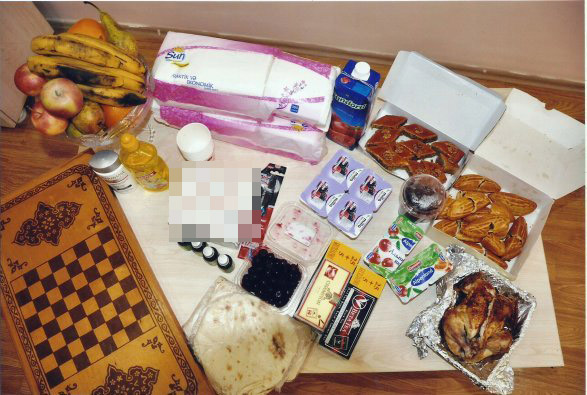 Bu da "xəstə" Leyla Yunusun "pəhriz" yeməyi - FOTO