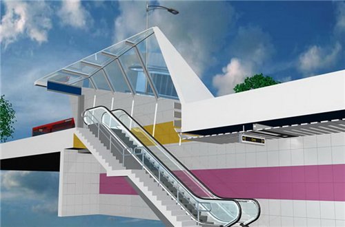 "Elmlər Akademiyası" metro stansiyası belə olacaq - FOTO