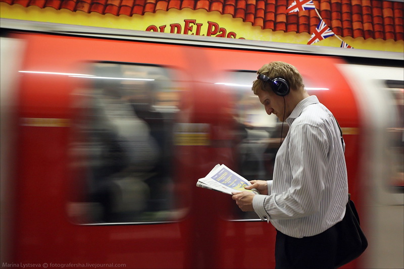 London metrosu haqqında - FOTOSESSİYA