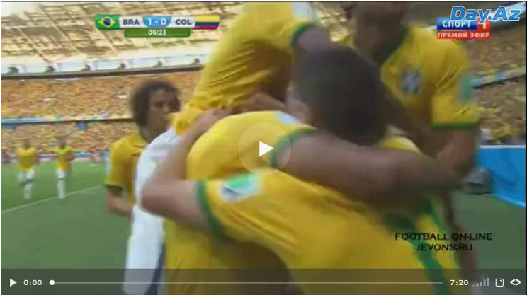 DÇ-2014: Almaniya və Braziliya 1/2 finalda - YENİLƏNİB - VİDEO - FOTOSESSİYA
