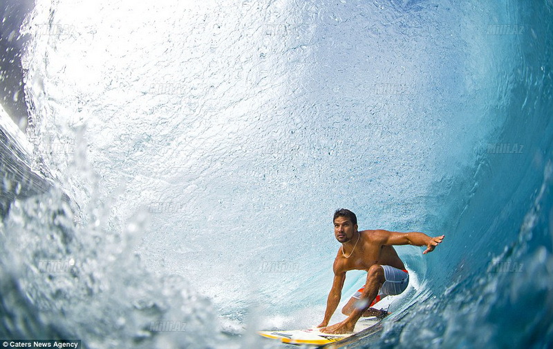 Dalğaları ram edən cəsurlar - FOTOSESSİYA