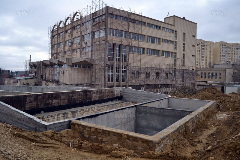 Bakıda yeni tikilən metro stansiyası - FOTOSESSİYA