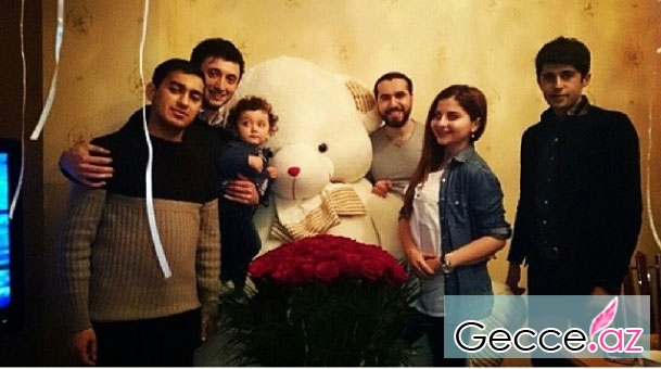 Müğənni Aynişan Quliyevanın ad günündən - VİDEO - FOTO