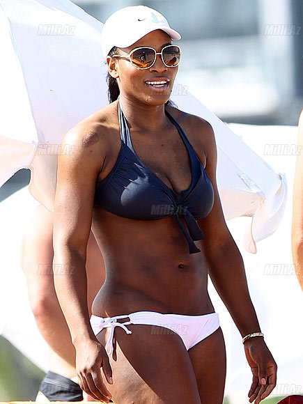 Məşhur tennisçi alt paltarı reklamında - FOTO