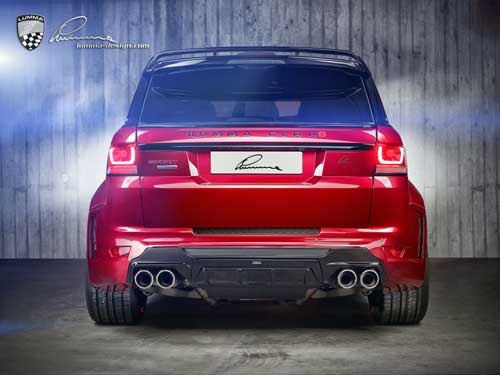 Tüninq olunmuş Range Rover Sport - FOTO