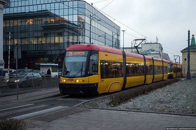 Varşava tramvayı - FOTOSESSİYA