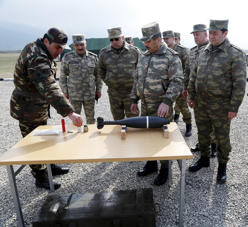 Azərbaycanda növbəti irimiqyaslı əməliyyat-taktiki təlimləri keçirilir - FOTO