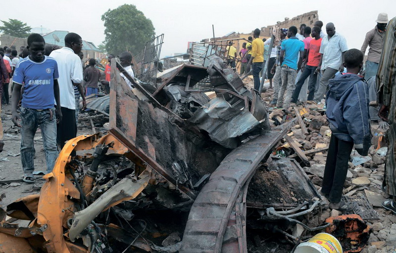 Xaos və ölüm məkanı - FOTO